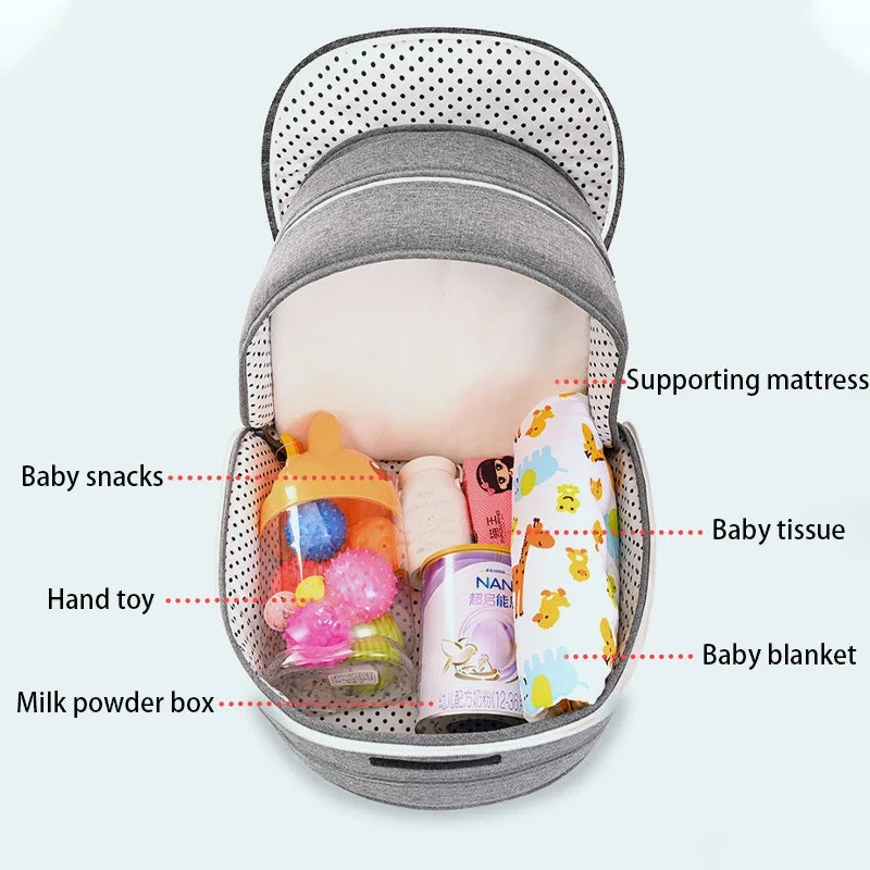 Multi-Functional Folding Baby Crib