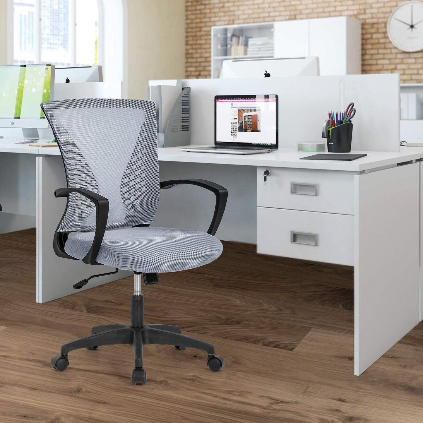 Mid-Back Ergonomic Office Chair