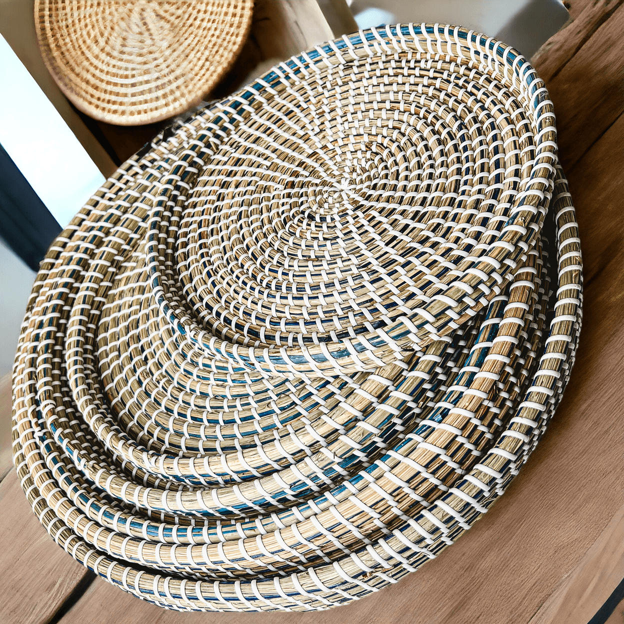 Decorative Seagrass Tray