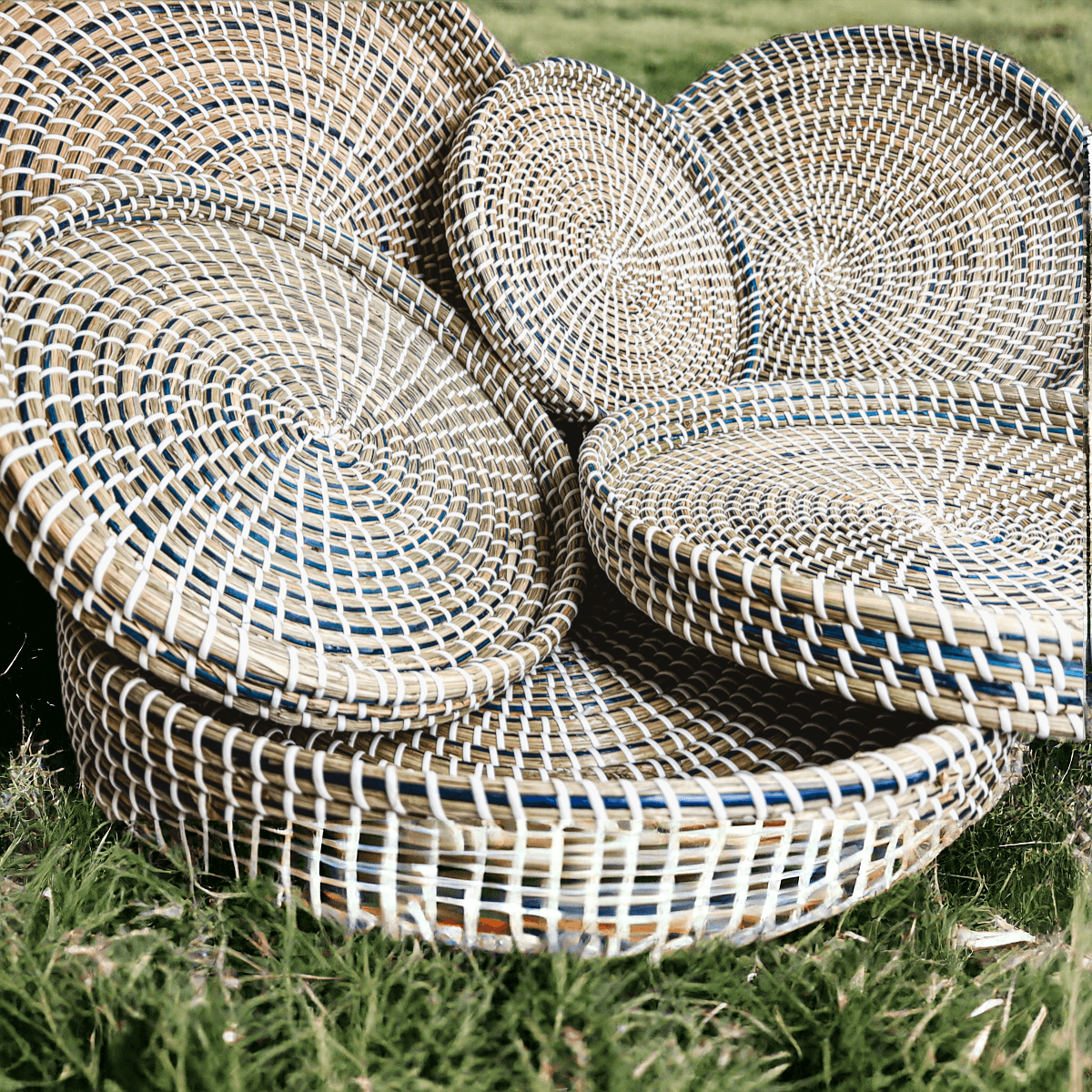 Decorative Seagrass Tray