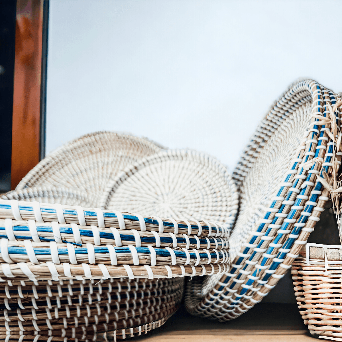 Decorative Seagrass Tray