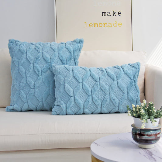 Set of Combo Pillow Covers with Inserts