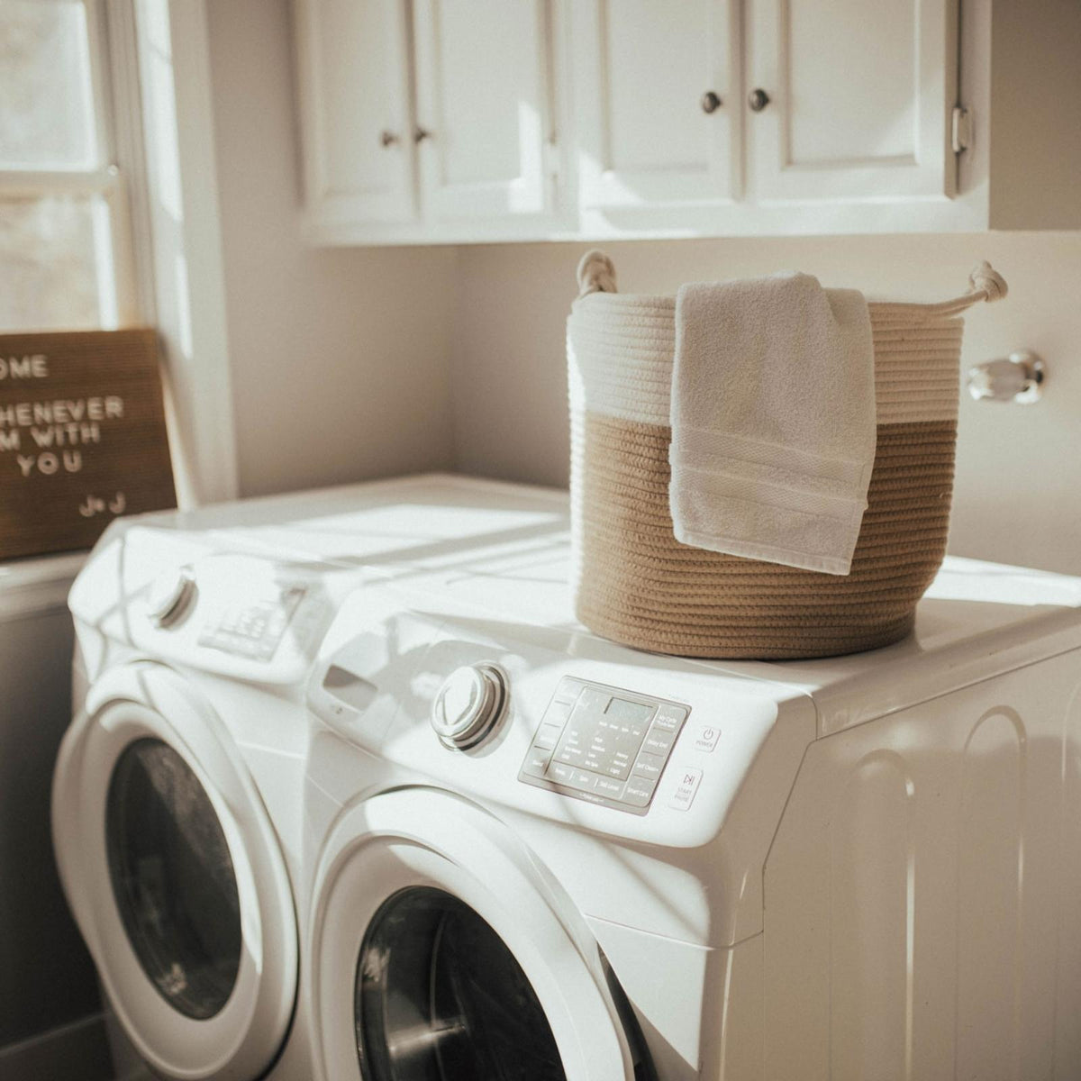 Soft Woven Rope Storage Basket