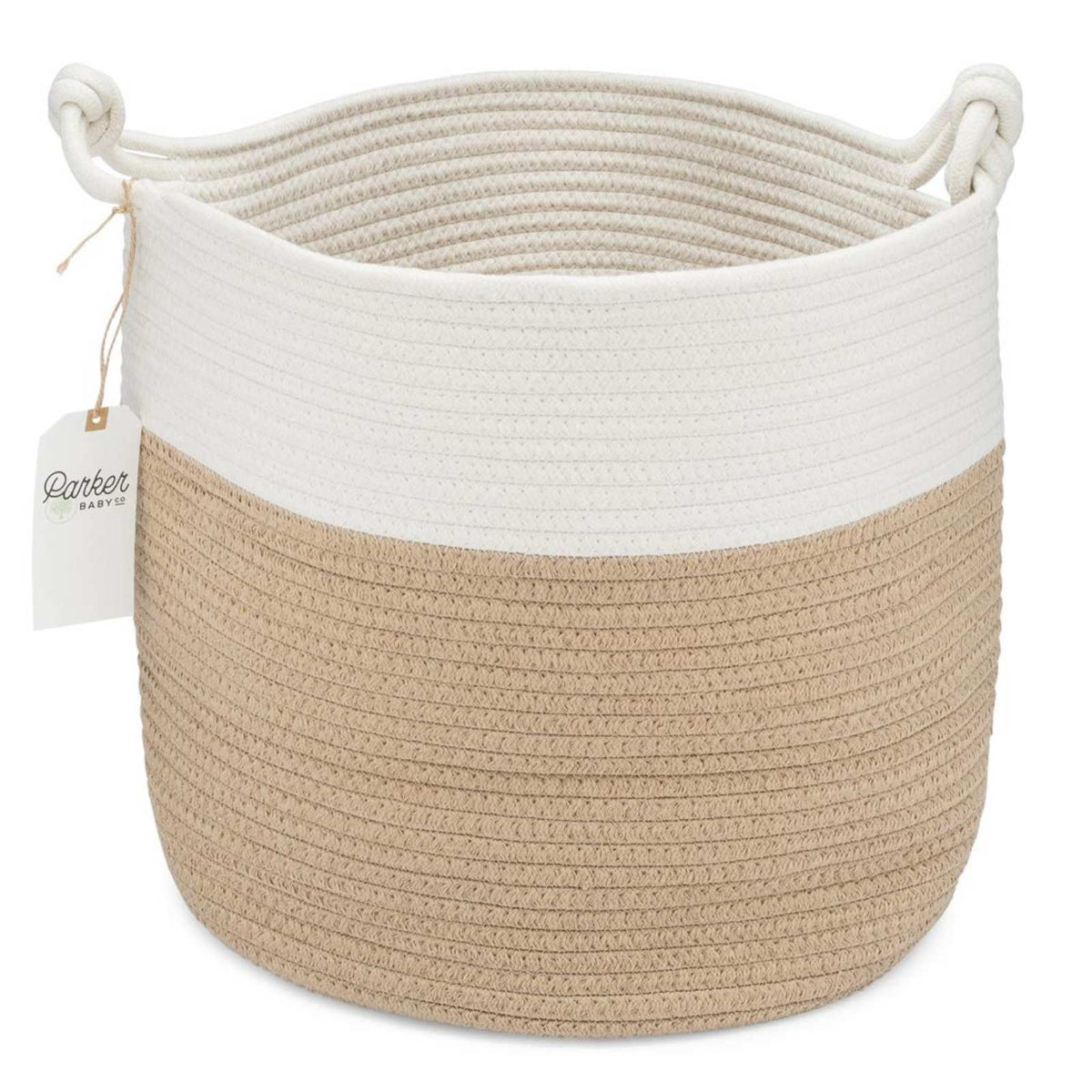 Soft Woven Rope Storage Basket