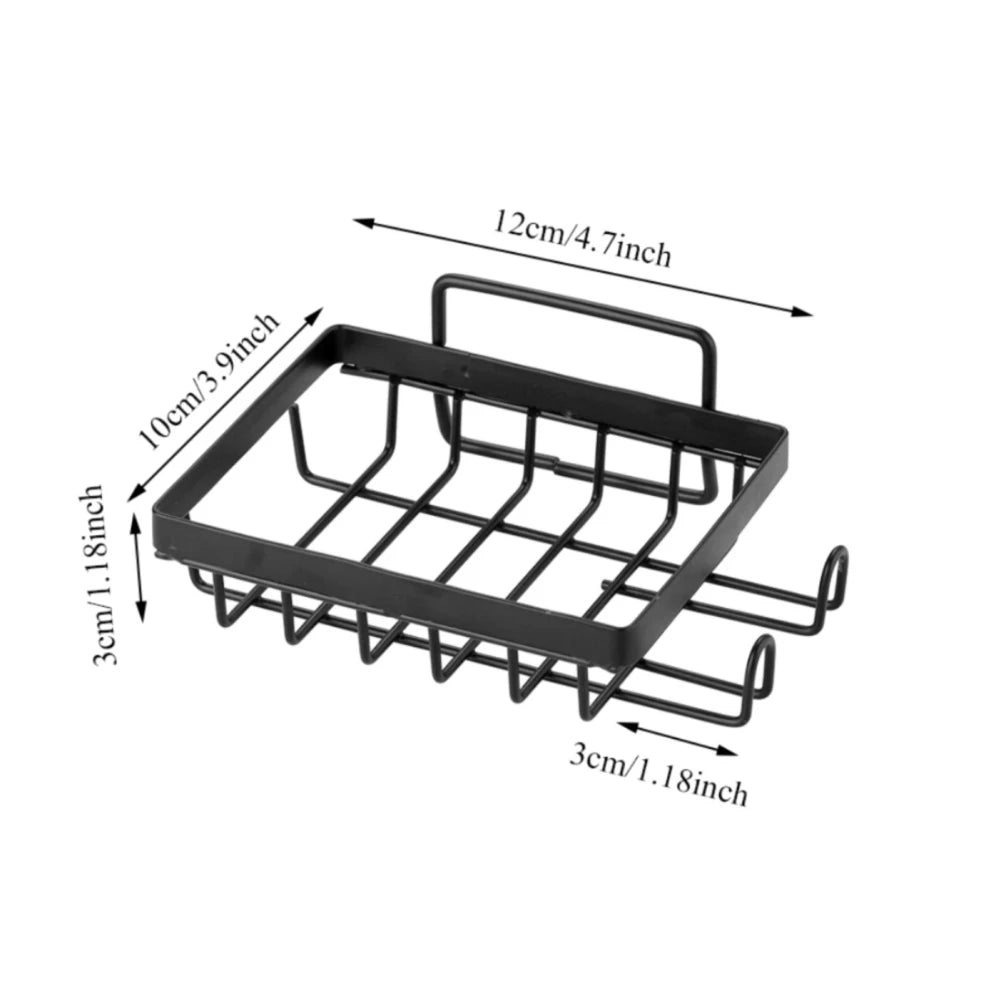 5 Piece Metal Wall Storage Organizers