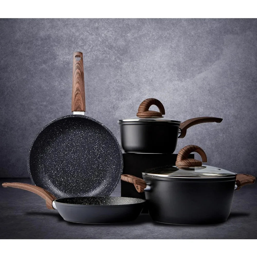 6 Piece Ceramic Non-Stick Cookware