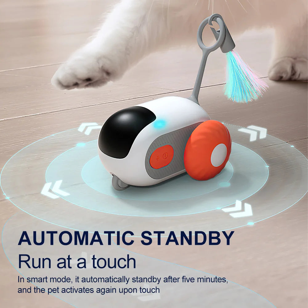 Cat Smart Moving Toy Car