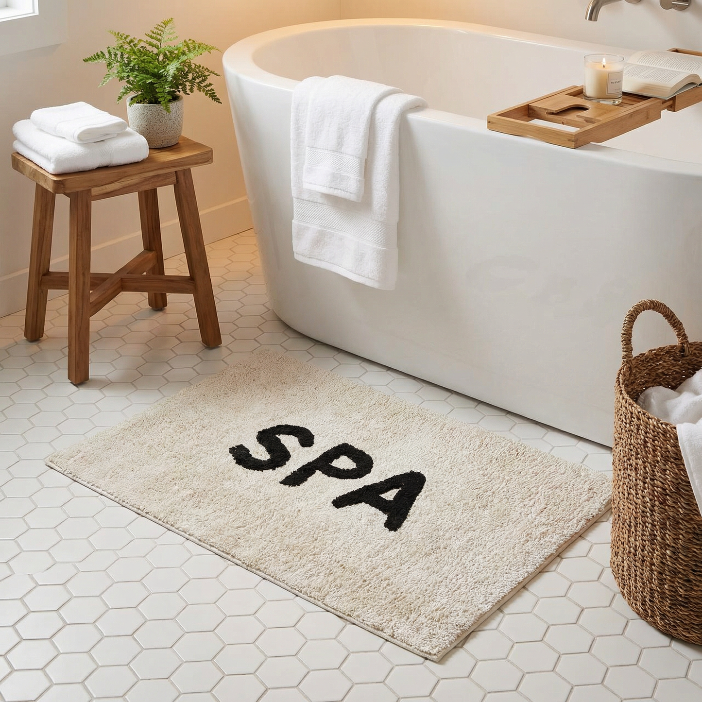 Cotton Spa Bath Mat