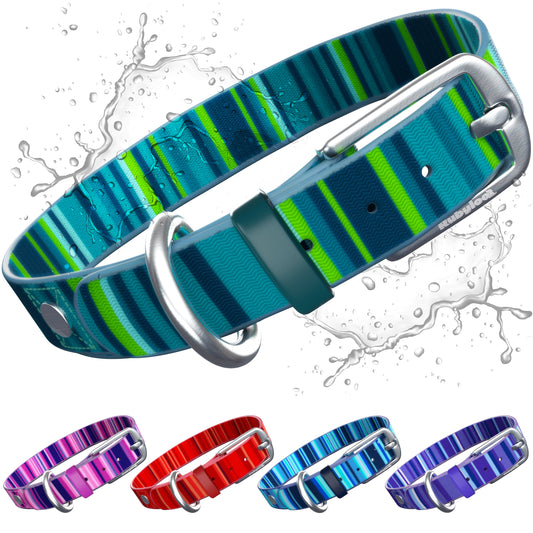 Colorful Waterproof Dog Collar