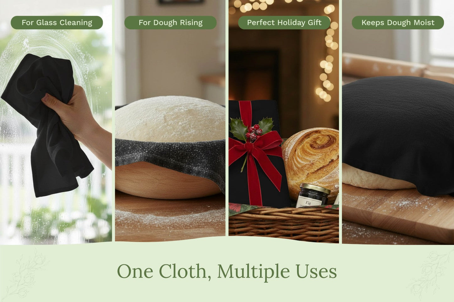 Multi-Purpose Organic Cotton Tea Towels