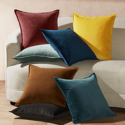 Decorative Throw Pillow Cover with Insert