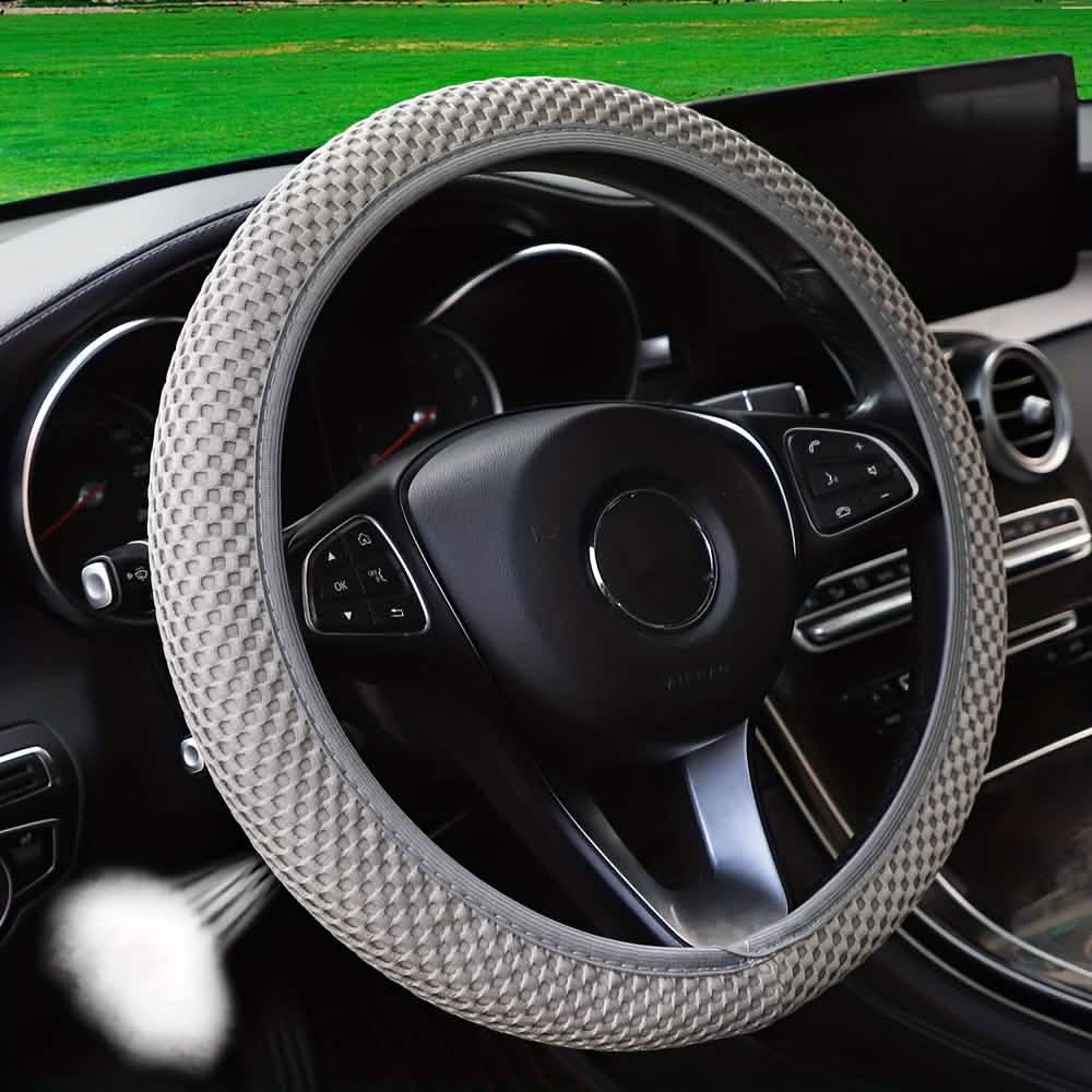 Breathable Non-Slip Mesh Steering Wheel Cover