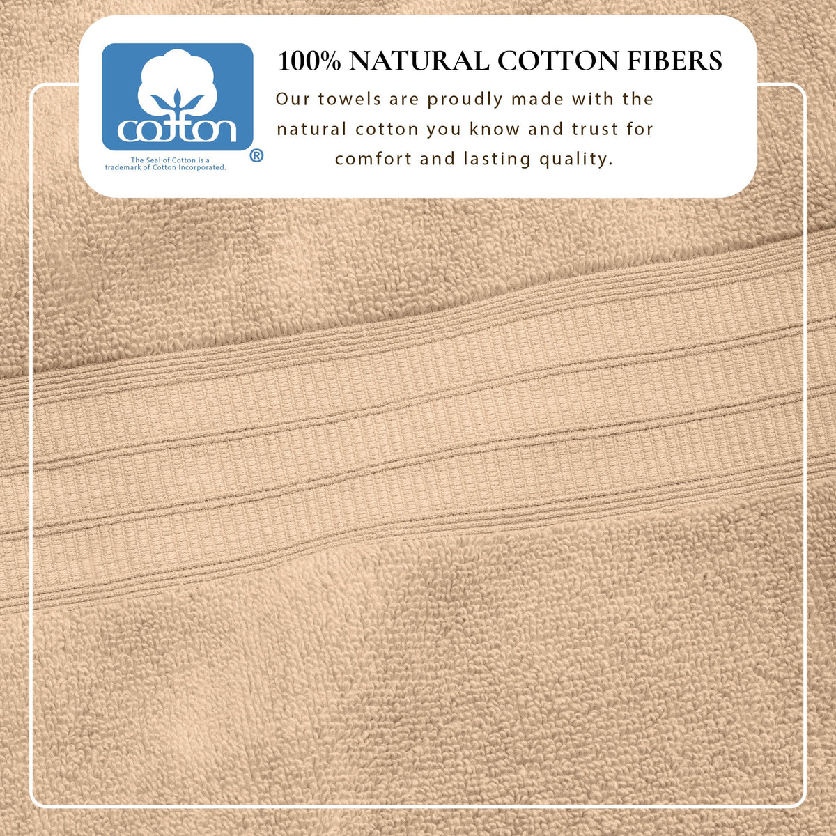 Six Piece Premium Bath Towel Set
