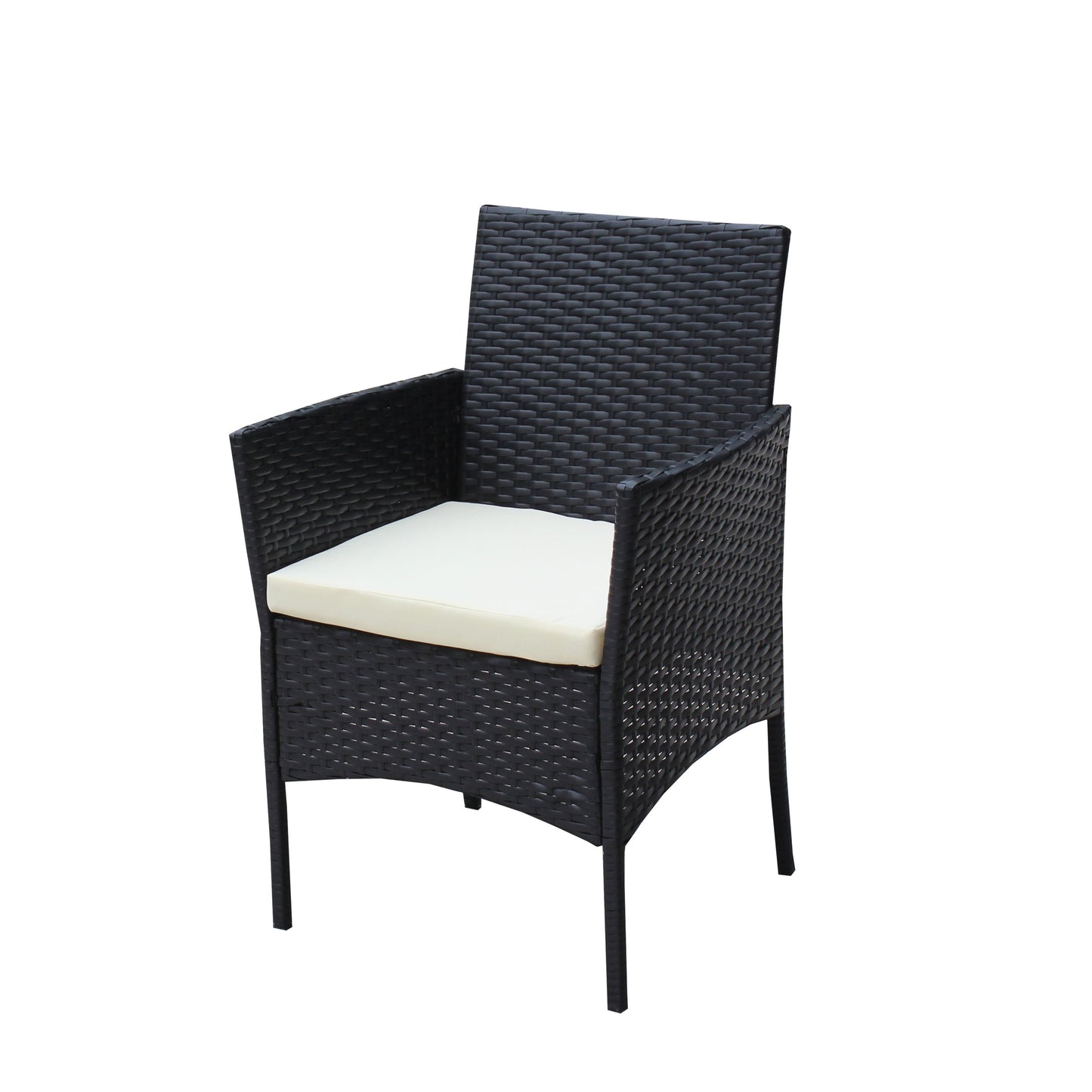 4 Piece Rattan Patio Furniture Set