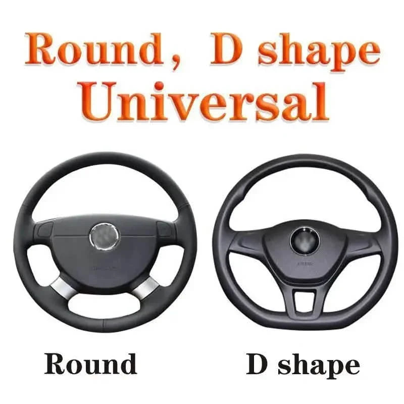 Bling Soft Leather Car Steering Wheel Cover