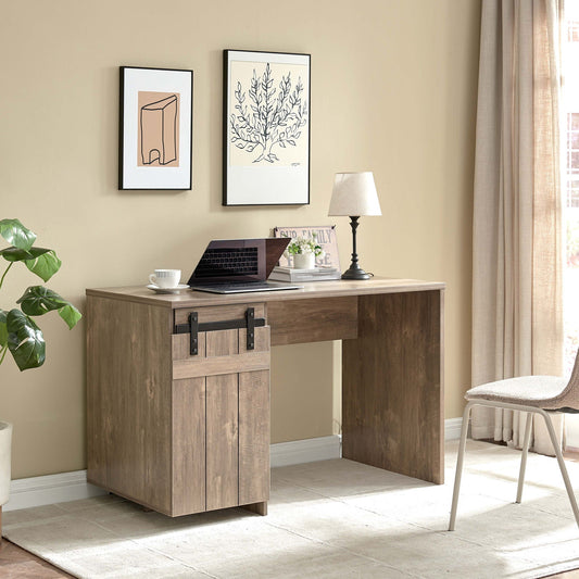 Rustic Barn Door Desk