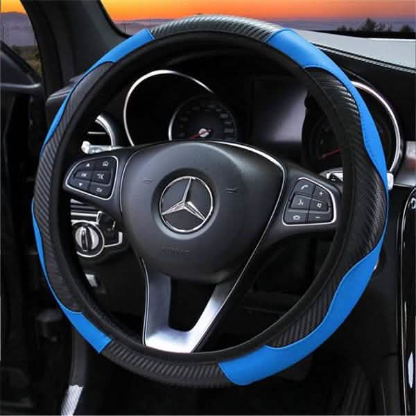 Carbon Fiber  Breathable Steering Wheel Cover