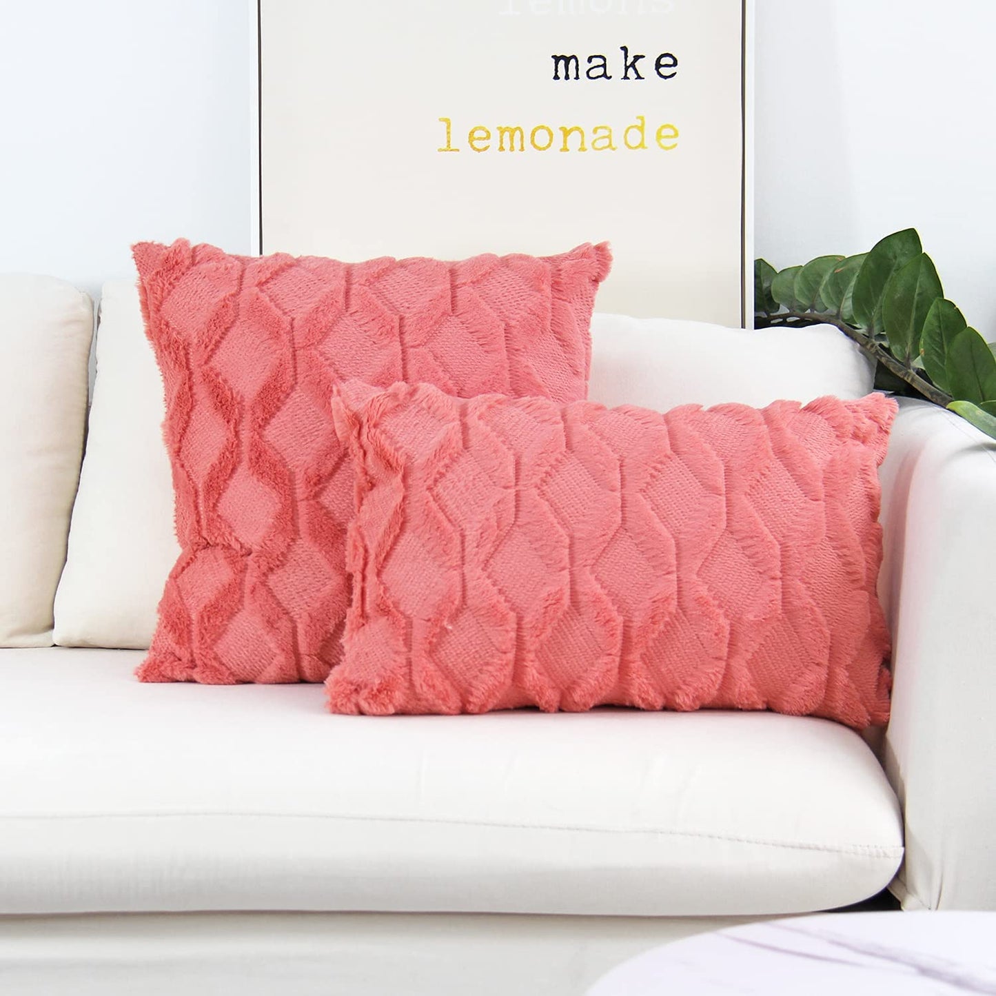 Set of Combo Pillow Covers with Inserts