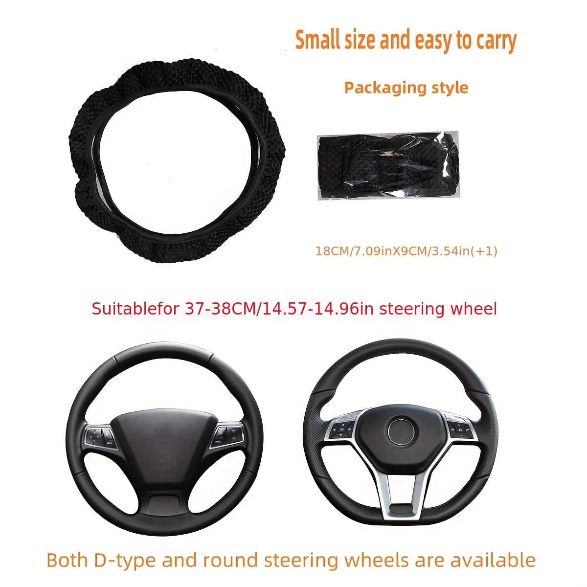 Breathable Non-Slip Mesh Steering Wheel Cover