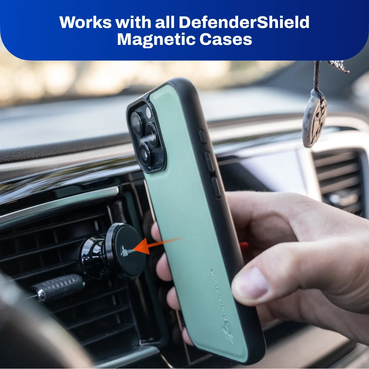 Magnetic Car Phone Holder – Air Vent Mount