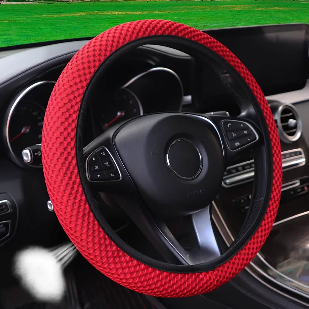 Breathable Non-Slip Mesh Steering Wheel Cover