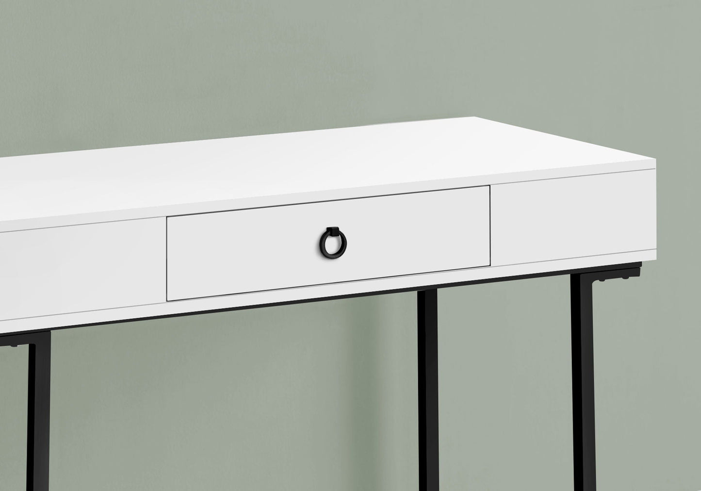 Glossy Finish Contemporary Desk