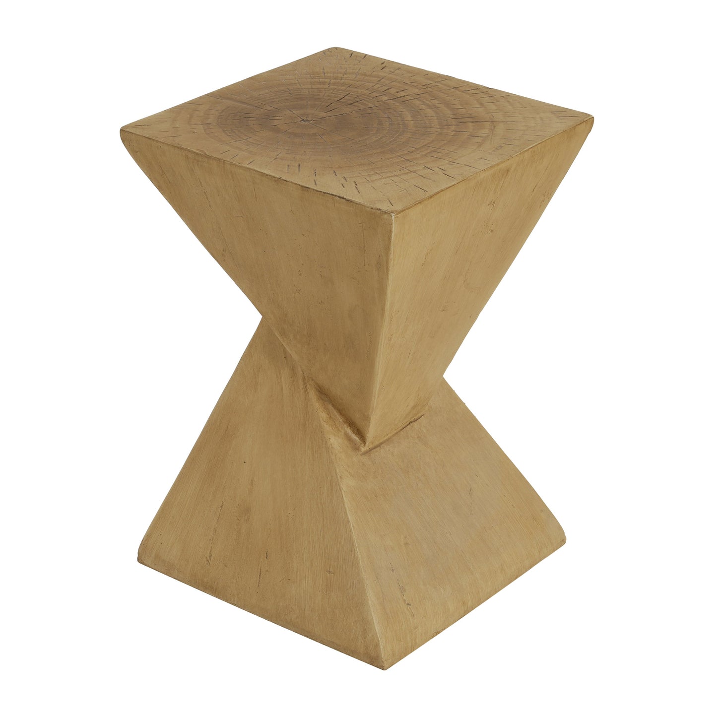 Indoor/Outdoor Hourglass Side Table