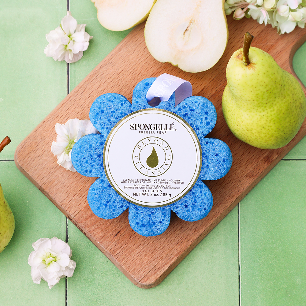Freesia Pear Bath Sponge