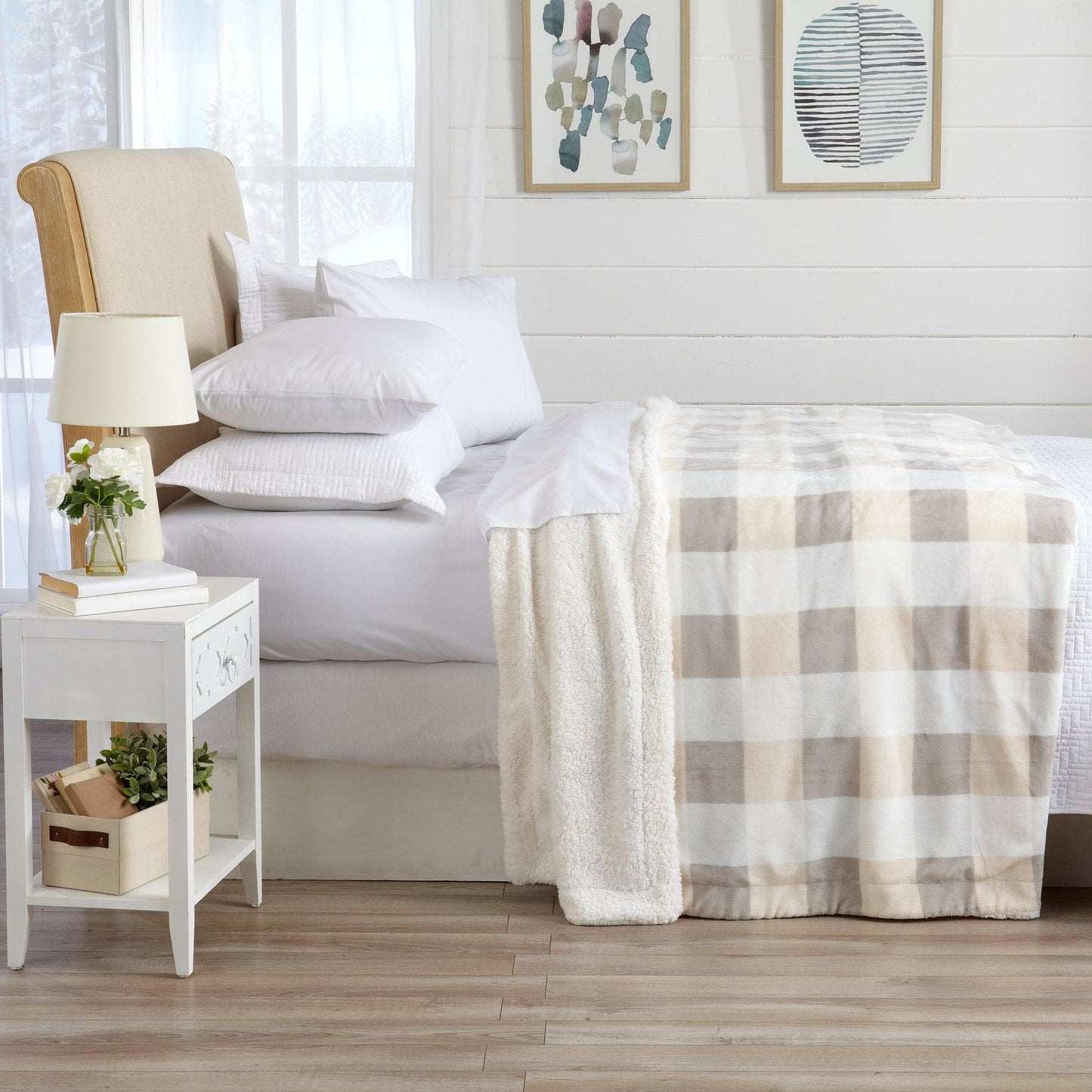 Velvet Plush Sherpa Luxury Blanket
