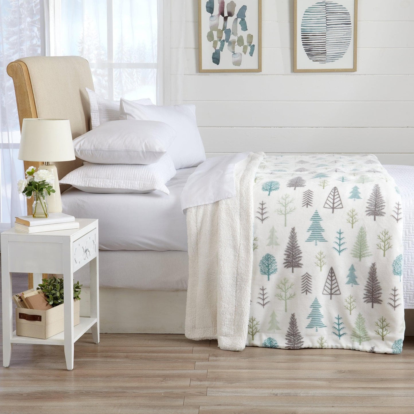 Velvet Plush Sherpa Luxury Blanket