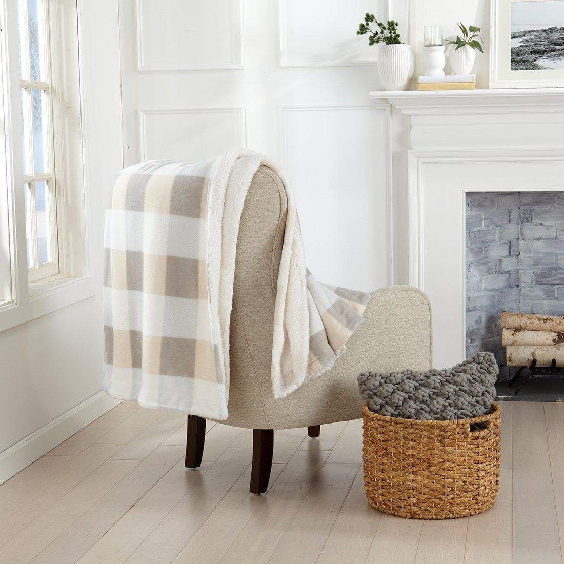 Velvet Plush Sherpa Luxury Blanket