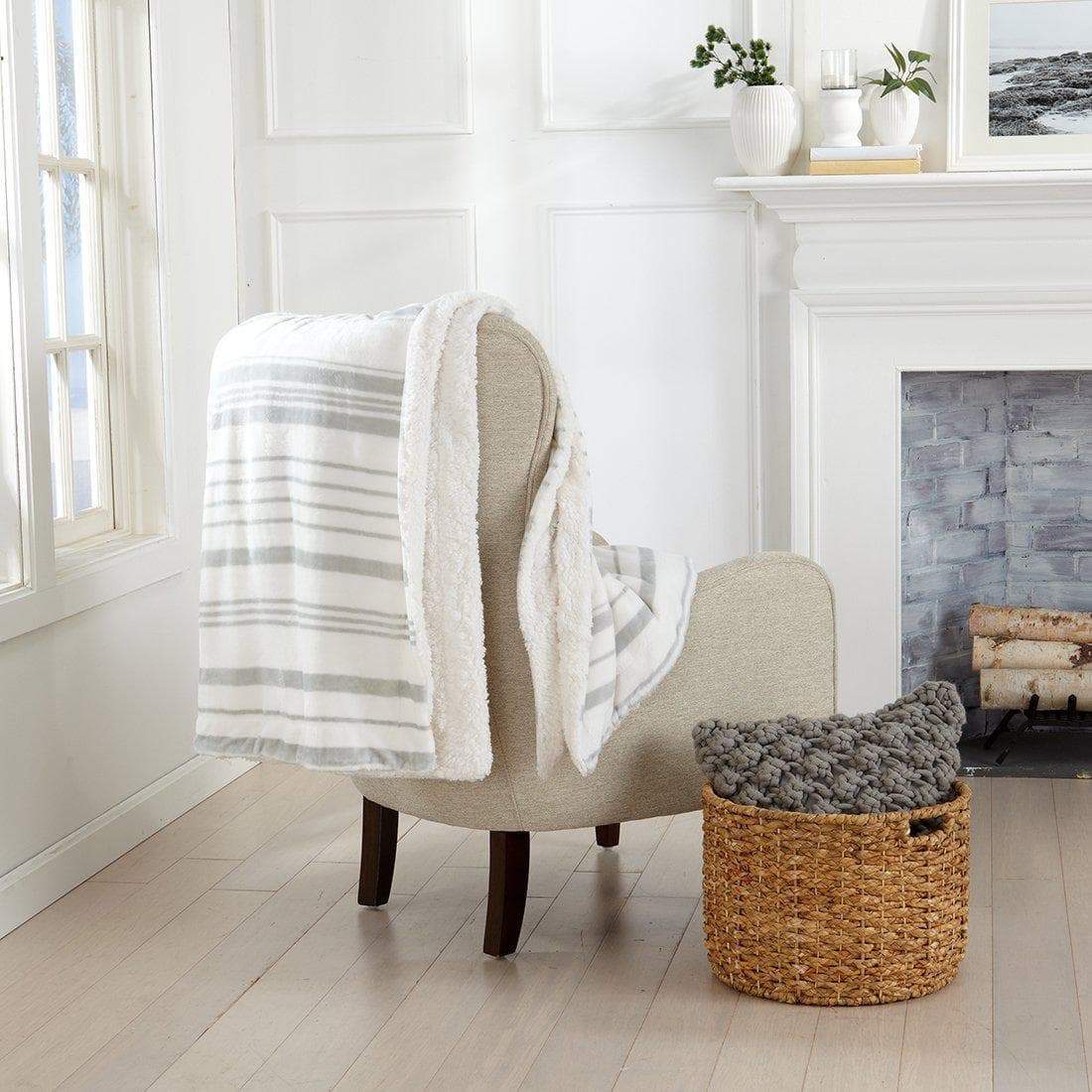 Velvet Plush Sherpa Luxury Blanket