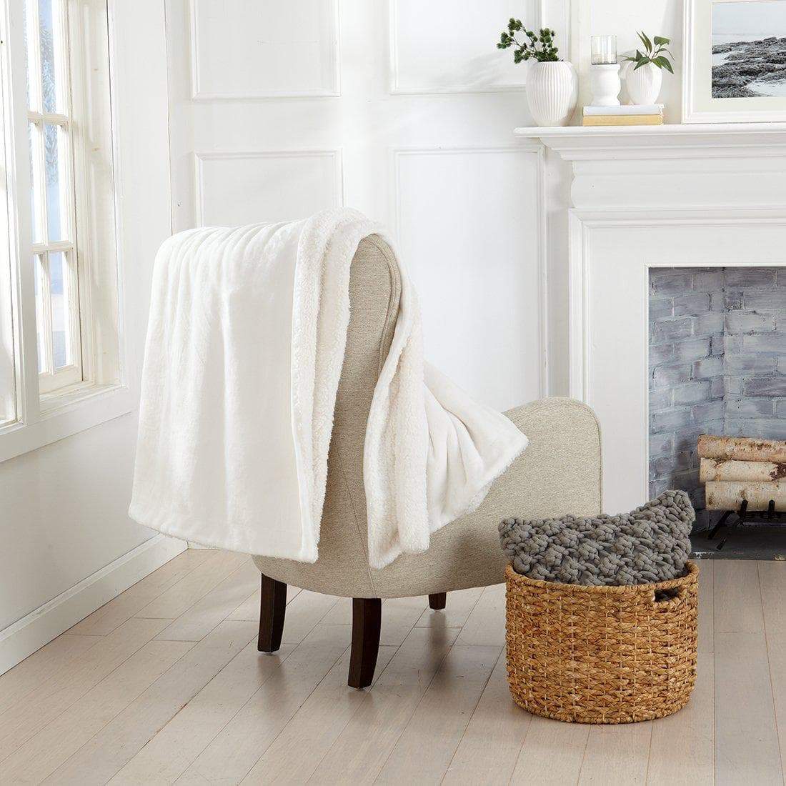 Velvet Plush Sherpa Luxury Blanket