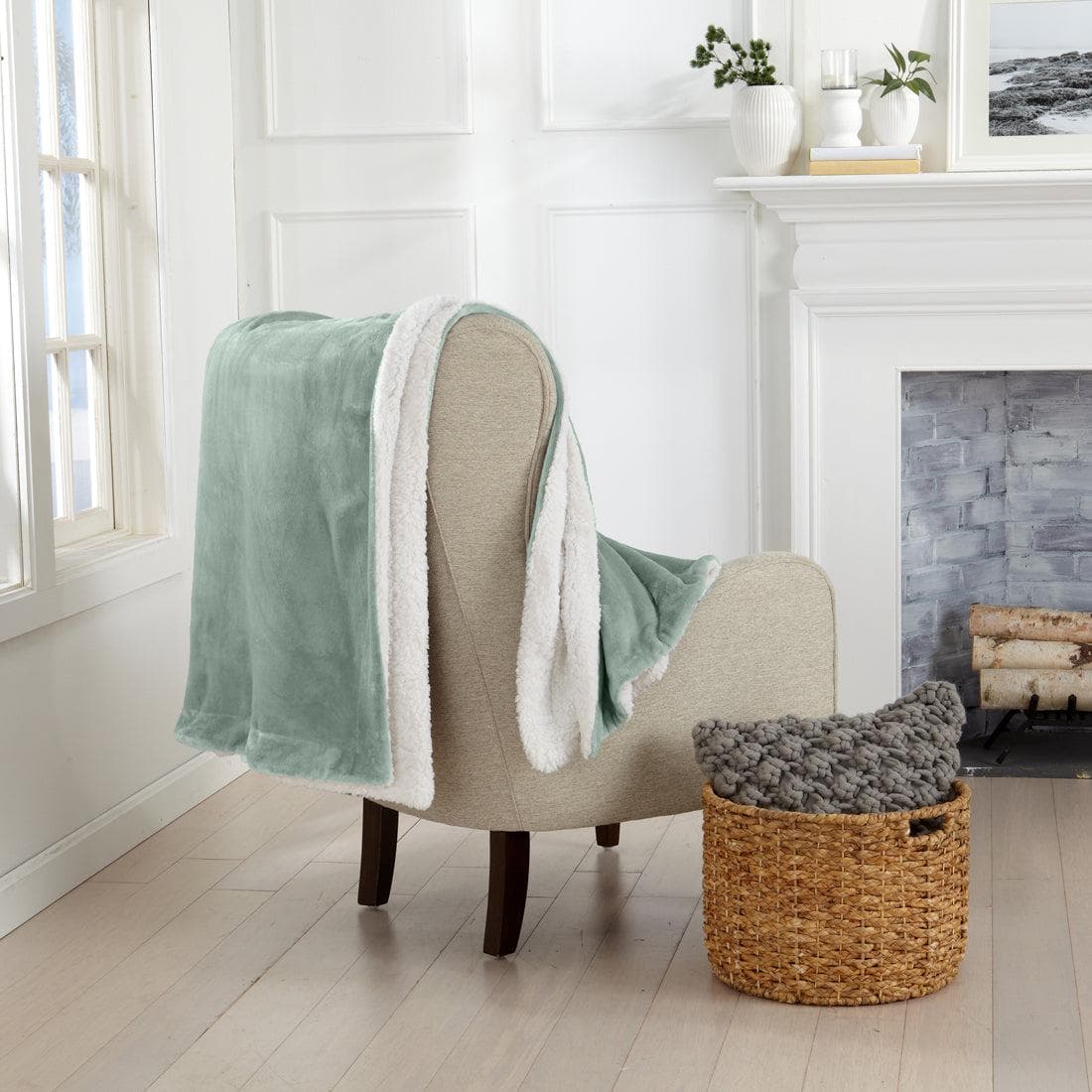 Velvet Plush Sherpa Luxury Blanket