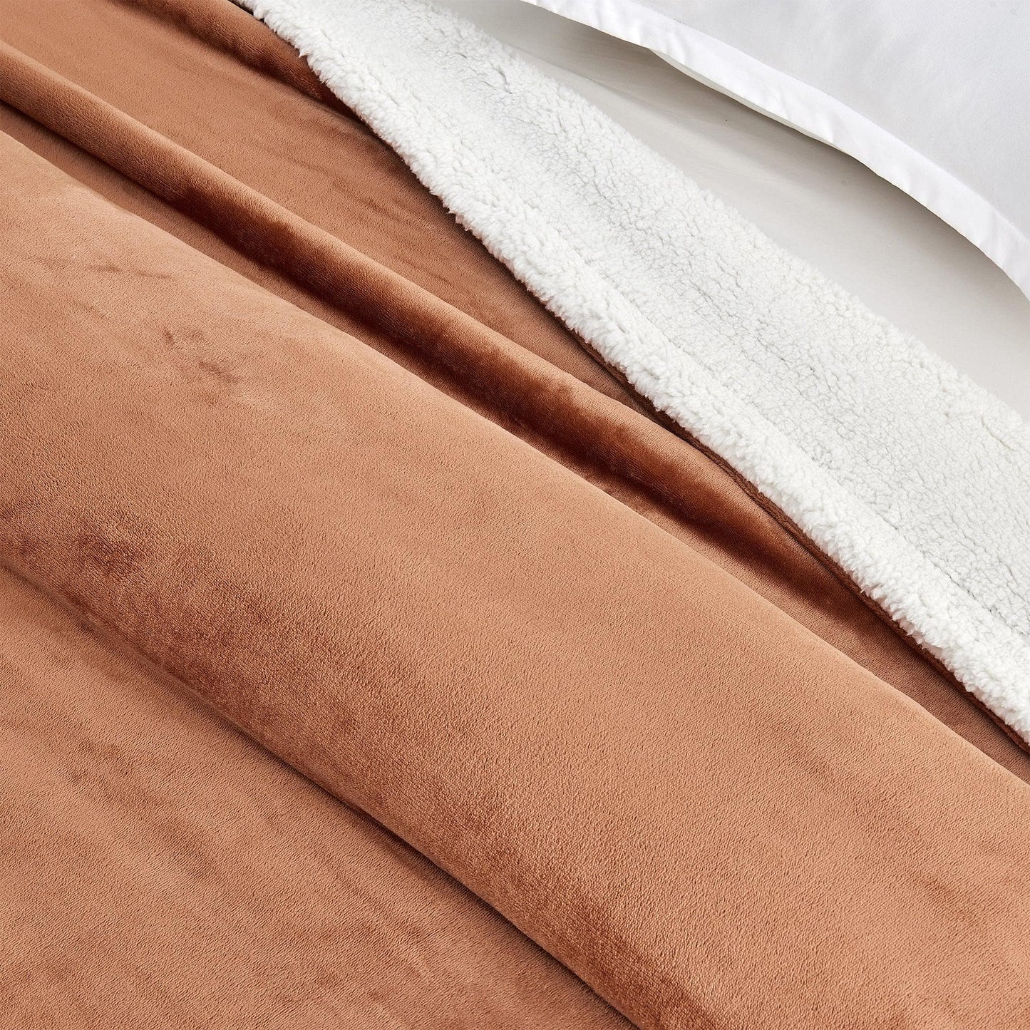 Velvet Plush Sherpa Luxury Blanket
