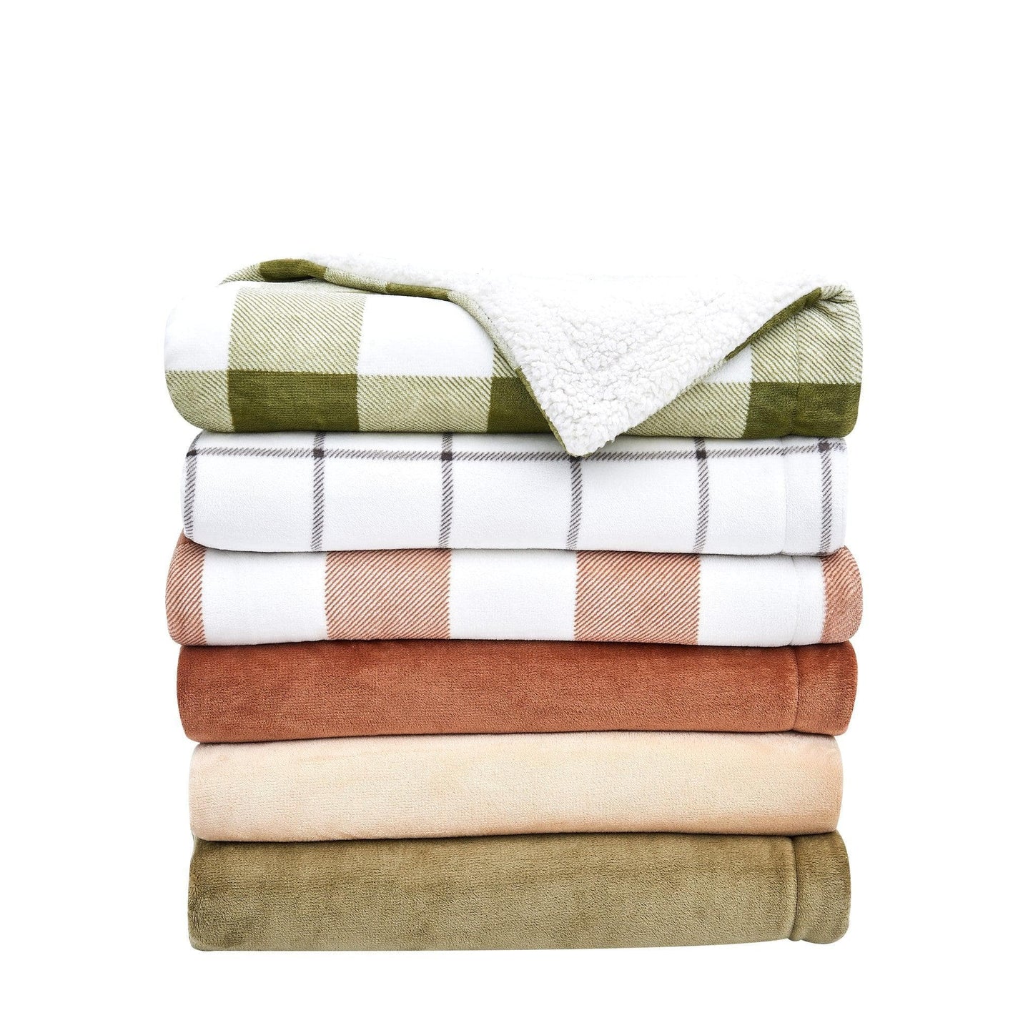 Velvet Plush Sherpa Luxury Blanket