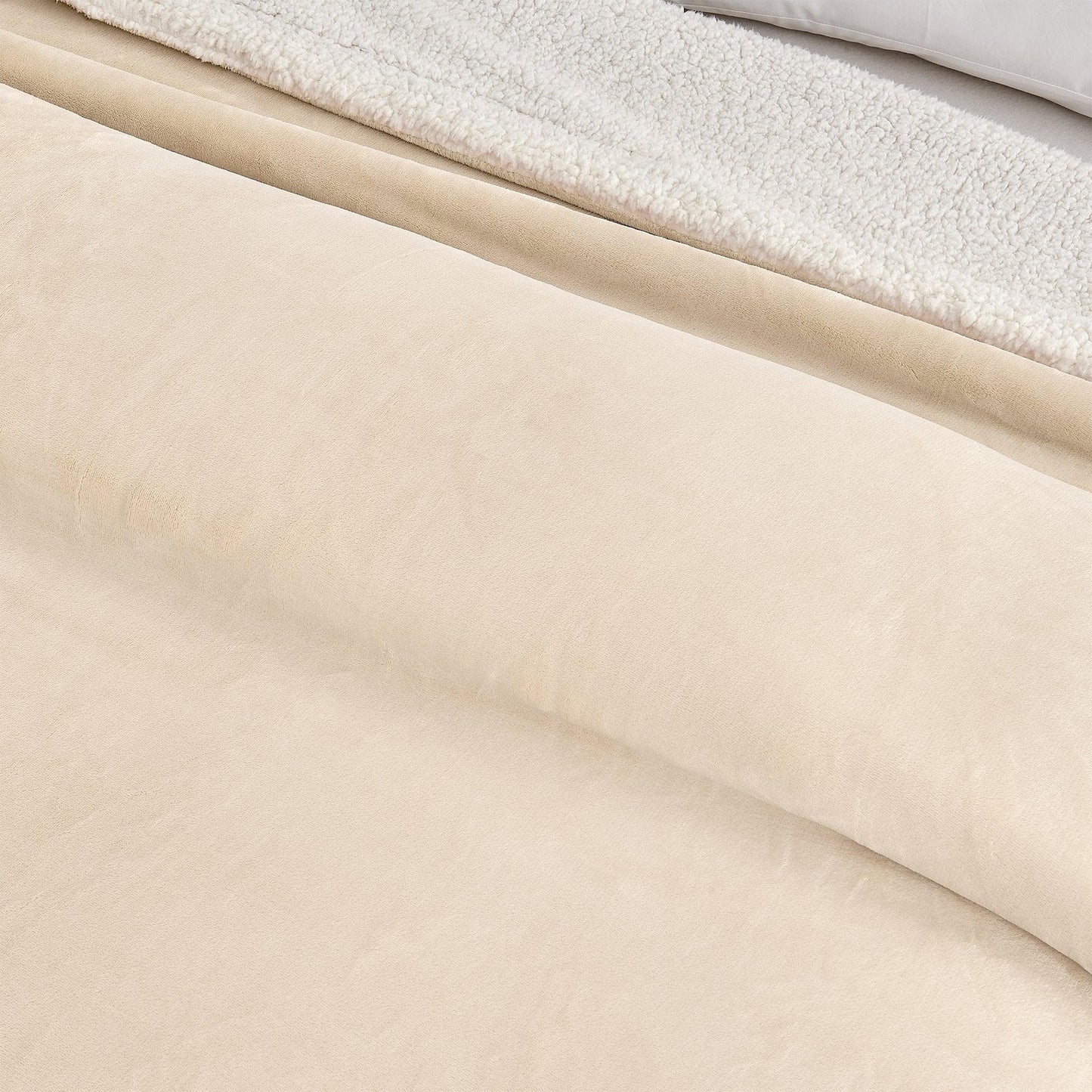 Velvet Plush Sherpa Luxury Blanket