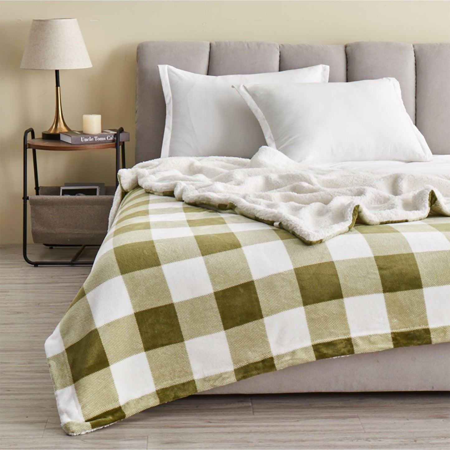 Velvet Plush Sherpa Luxury Blanket