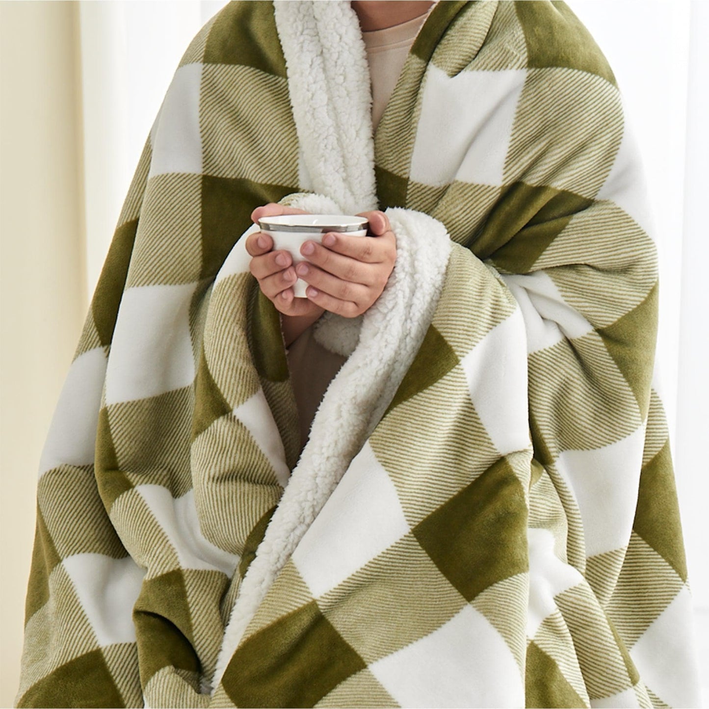 Velvet Plush Sherpa Luxury Blanket