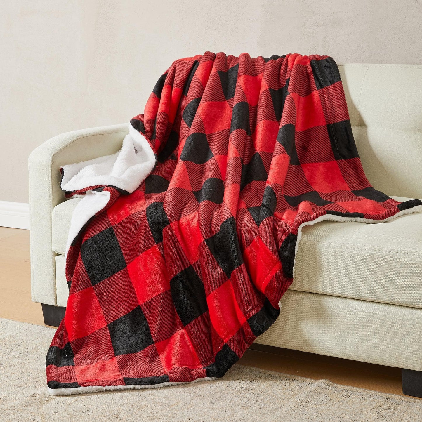 Velvet Plush Sherpa Luxury Blanket