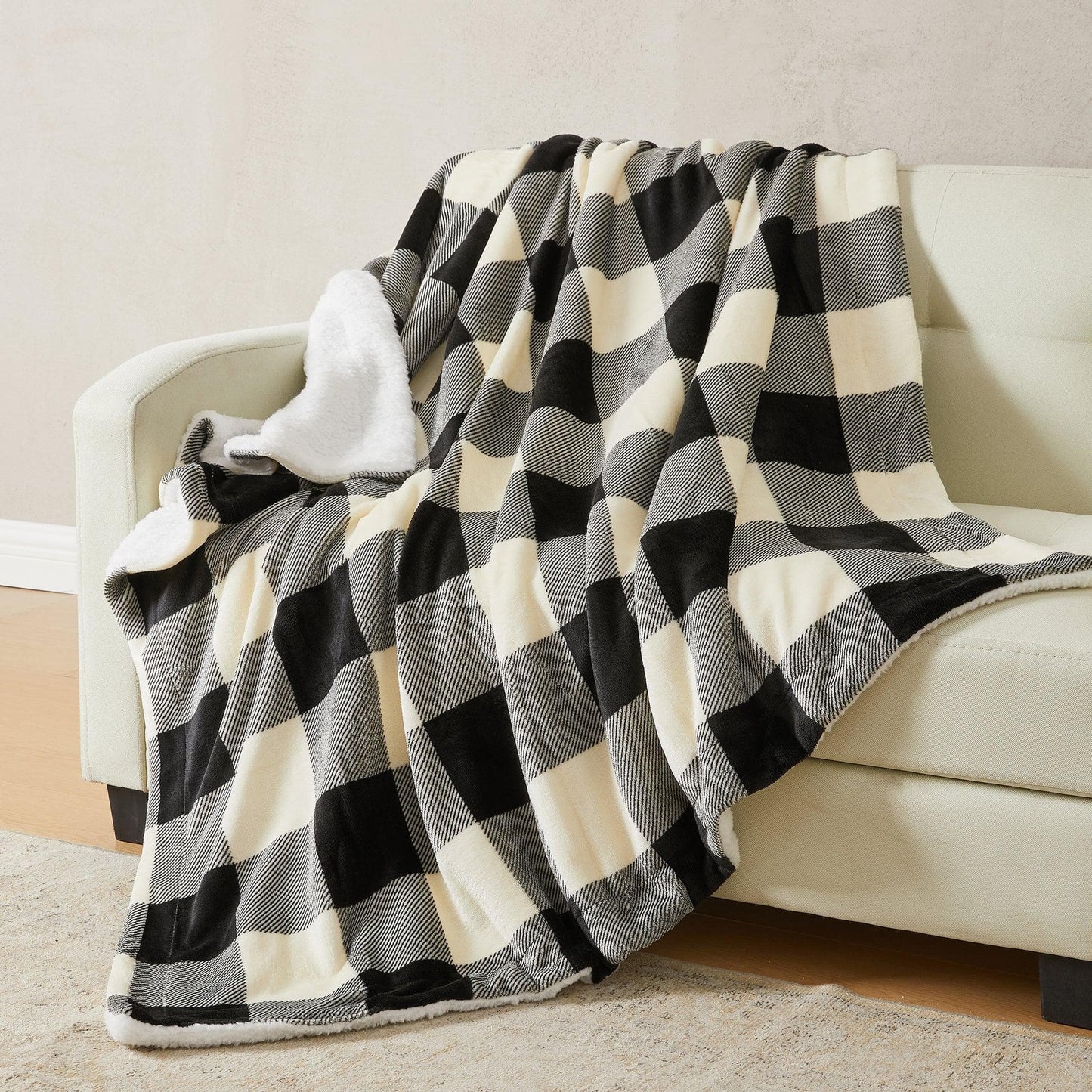 Velvet Plush Sherpa Luxury Blanket