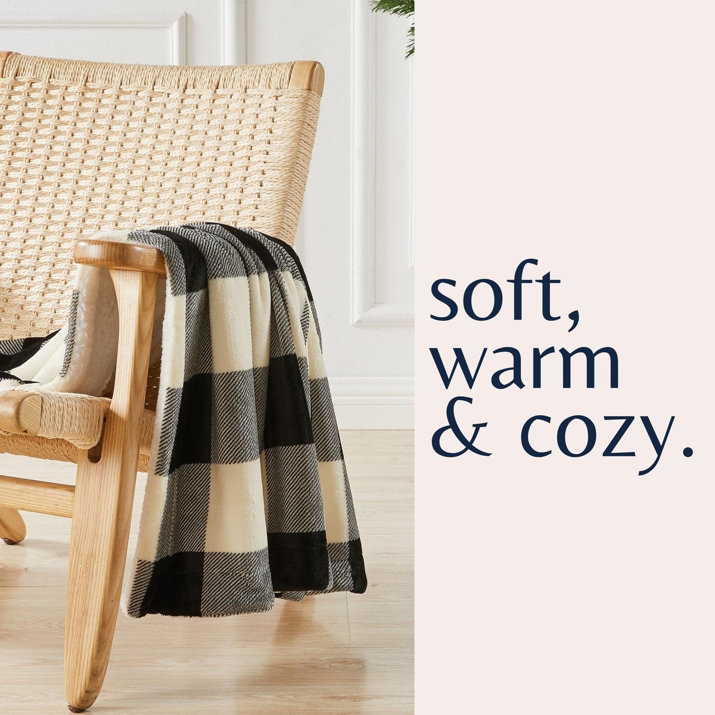 Velvet Plush Sherpa Luxury Blanket