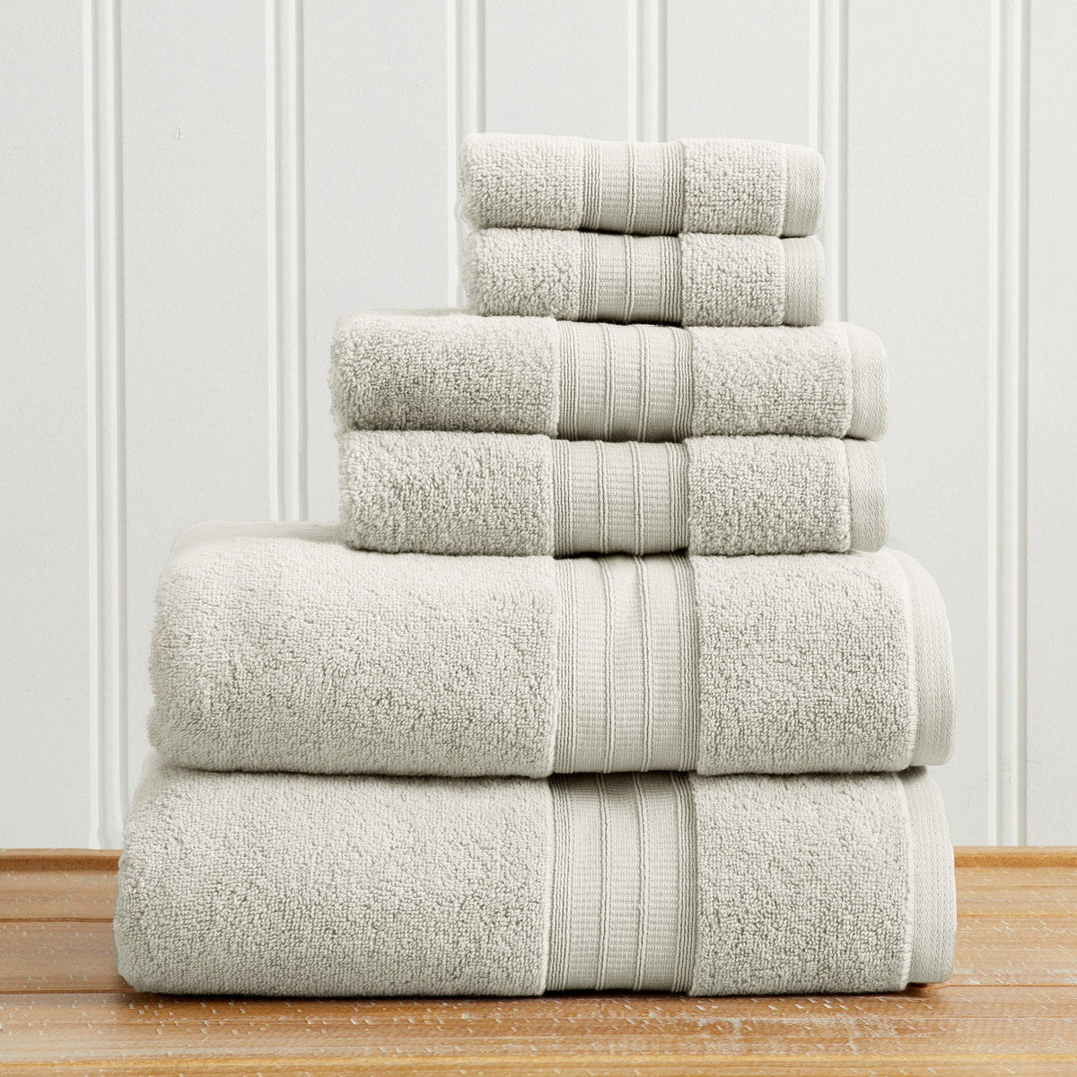 Six Piece Premium Bath Towel Set