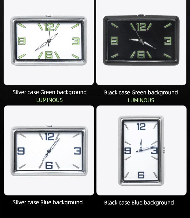 Mini Luminous Car Quartz  Clock