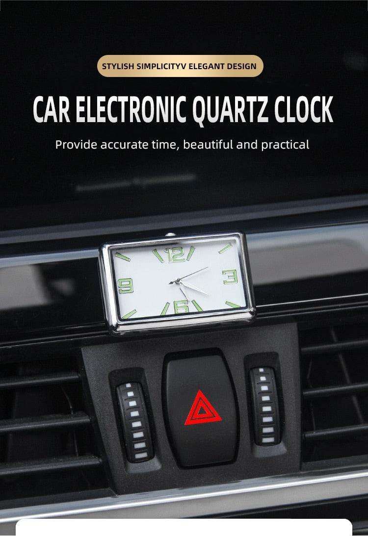 Mini Luminous Car Quartz  Clock