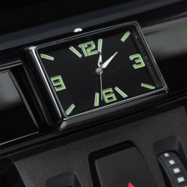 Mini Luminous Car Quartz  Clock