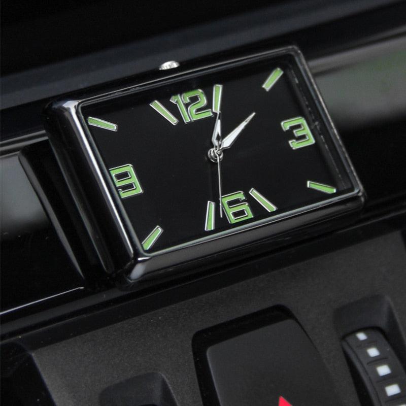 Mini Luminous Car Quartz  Clock
