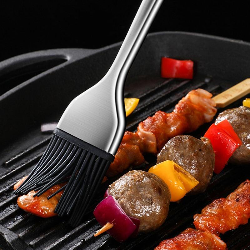 Basting Brush with Stainless Steel Handle