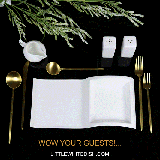 Sectional Salad Plate -4 Piece Set