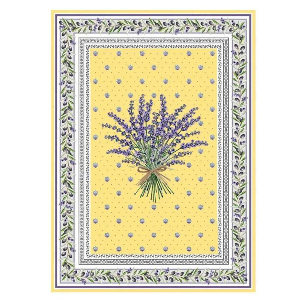 Yellow French Kitchen Towel